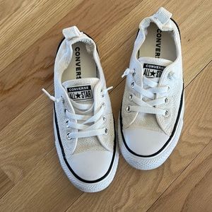 Converse mesh elastic low top sneakers size 7